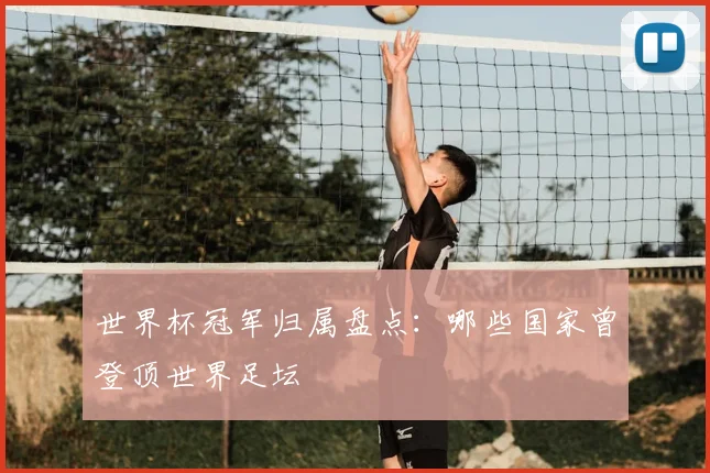 世界杯冠军归属盘点:哪些国家曾登顶世界足坛