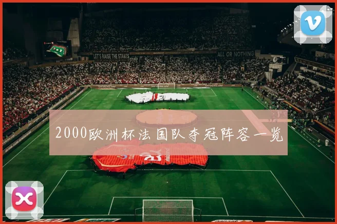 2000欧洲杯法国队夺冠阵容一览