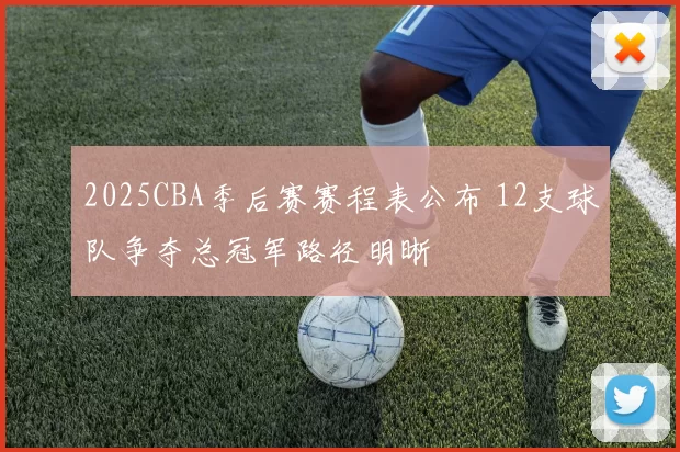 2025CBA季后赛赛程表公布 12支球队争夺总冠军路径明晰