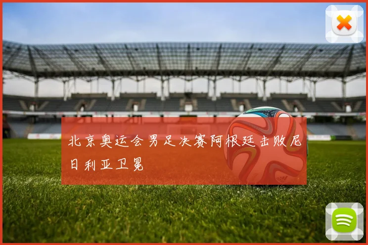 北京奥运会男足决赛阿根廷击败尼日利亚卫冕